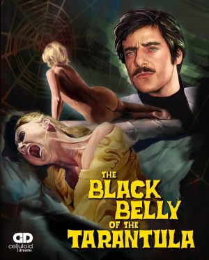 "The Black Belly of the Tarantula" Limited Edition cover by Celluloid Dreams