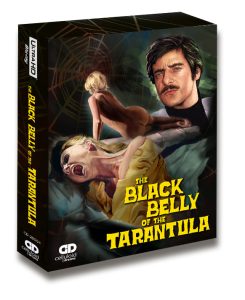 "The Black Belly of the Tarantula" Limited Edition slipbox by Celluloid Dreams